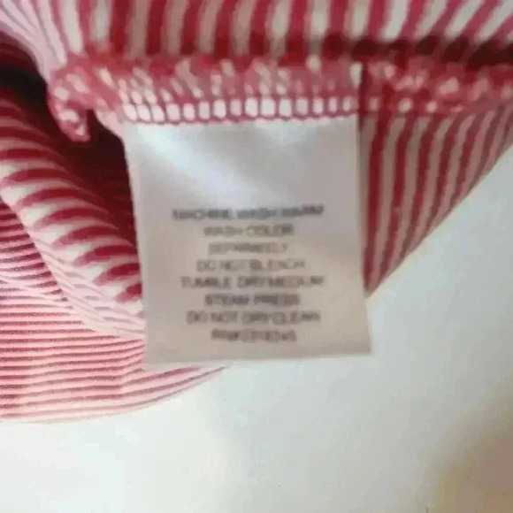 Vineyard Vines Pink Striped Polo GUC Mens Size Small - Picture 7 of 7